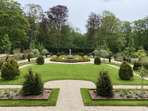 Belgique - Réalisation d'un jardin à la française