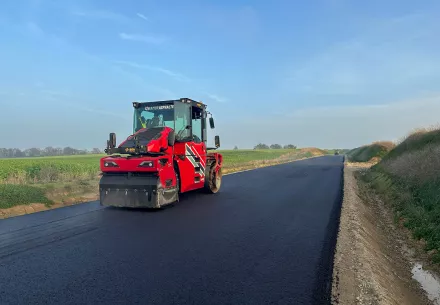 Un chantier record pour l'extension d'une route