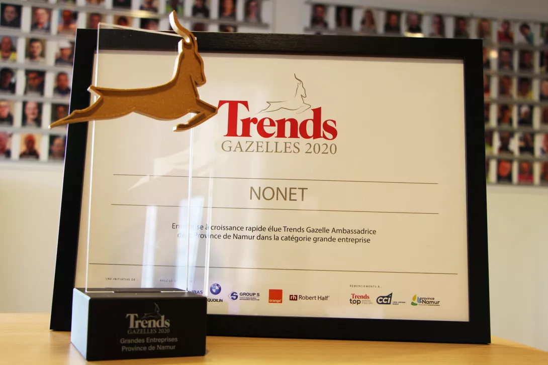 Nonet Trends Gazelles 2020 gagnant