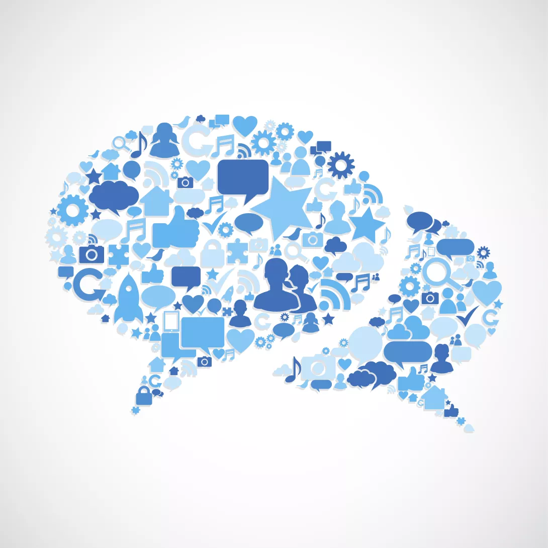 bulles dialogue Offre d'emploi marketing et communication
